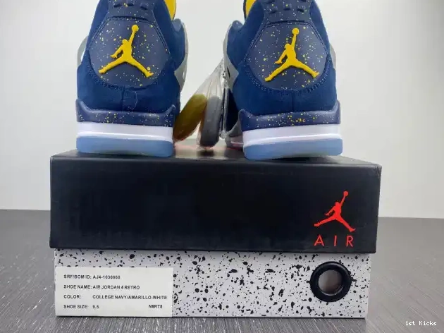 Air Michigan (PE) 4 Jordan Retro AJ4-1036660 0520